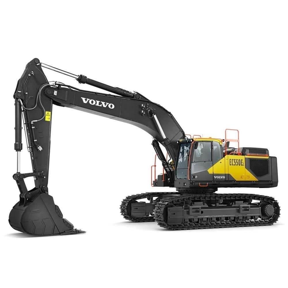 Volvo EC550EL Paletli ekskavatörler