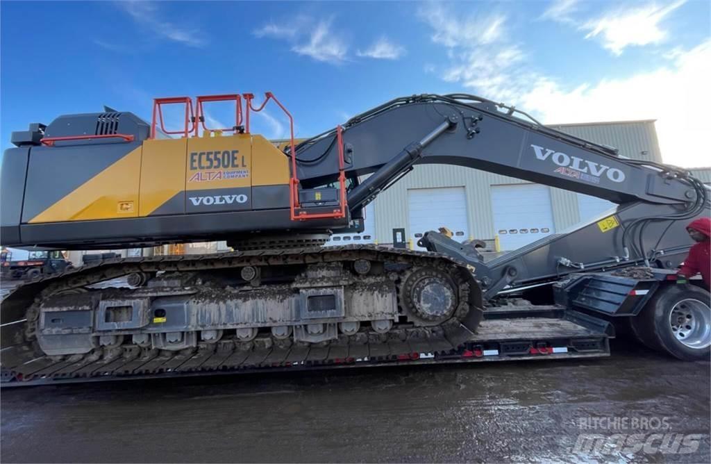 Volvo EC550EL Paletli ekskavatörler