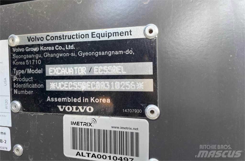 Volvo EC550EL Paletli ekskavatörler
