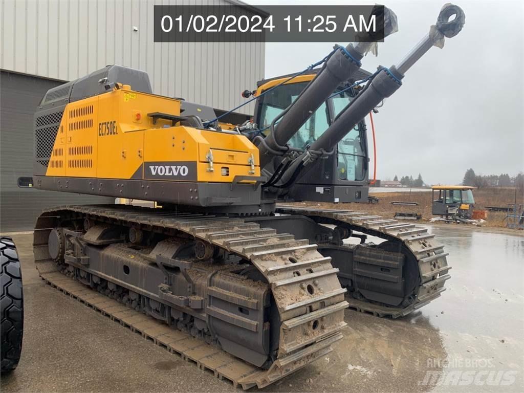 Volvo EC750EL Paletli ekskavatörler