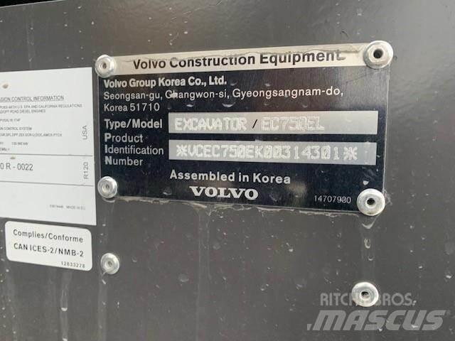 Volvo EC750EL Paletli ekskavatörler