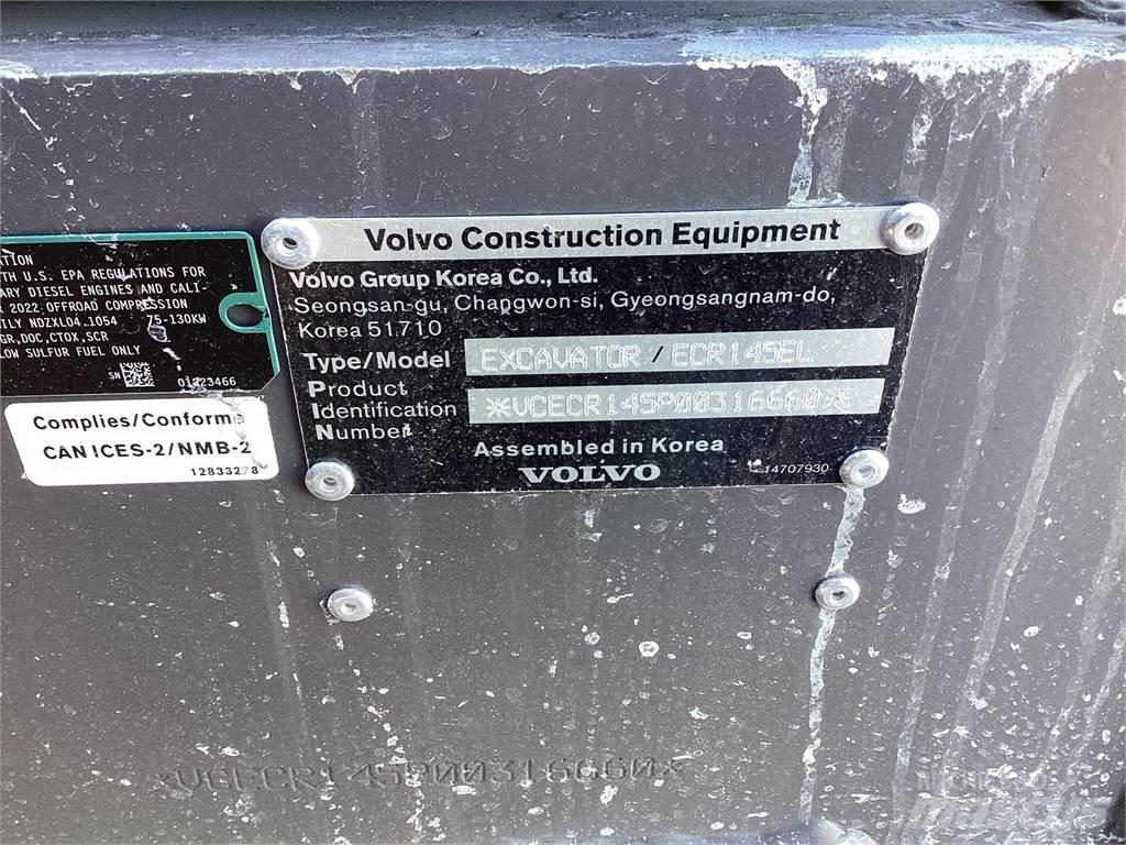 Volvo ECR145EL Paletli ekskavatörler