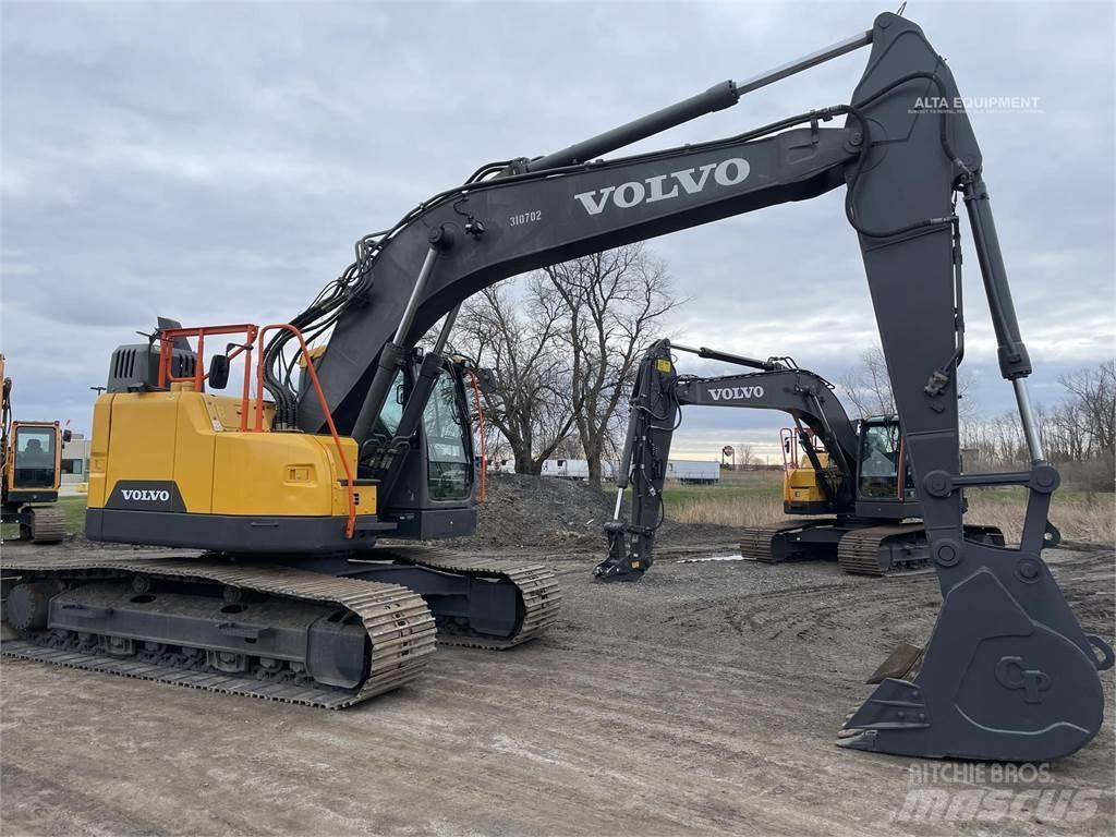 Volvo ECR235EL Paletli ekskavatörler