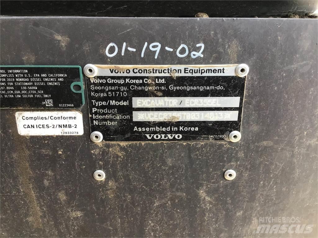Volvo ECR355EL Paletli ekskavatörler