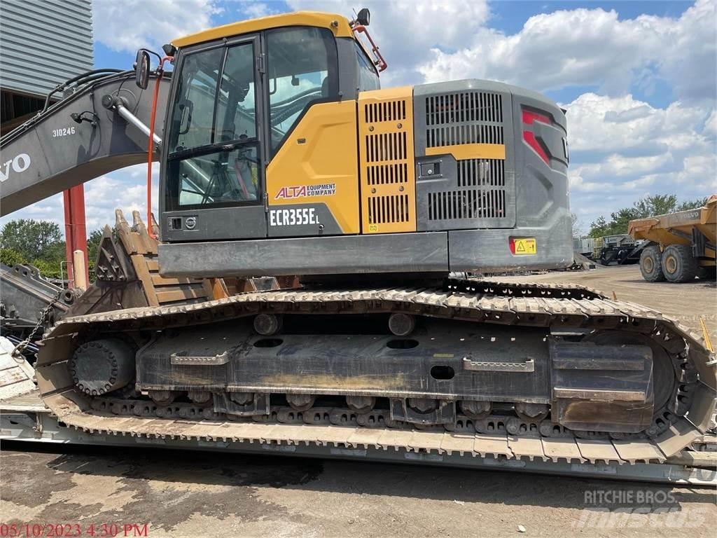 Volvo ECR355EL Paletli ekskavatörler