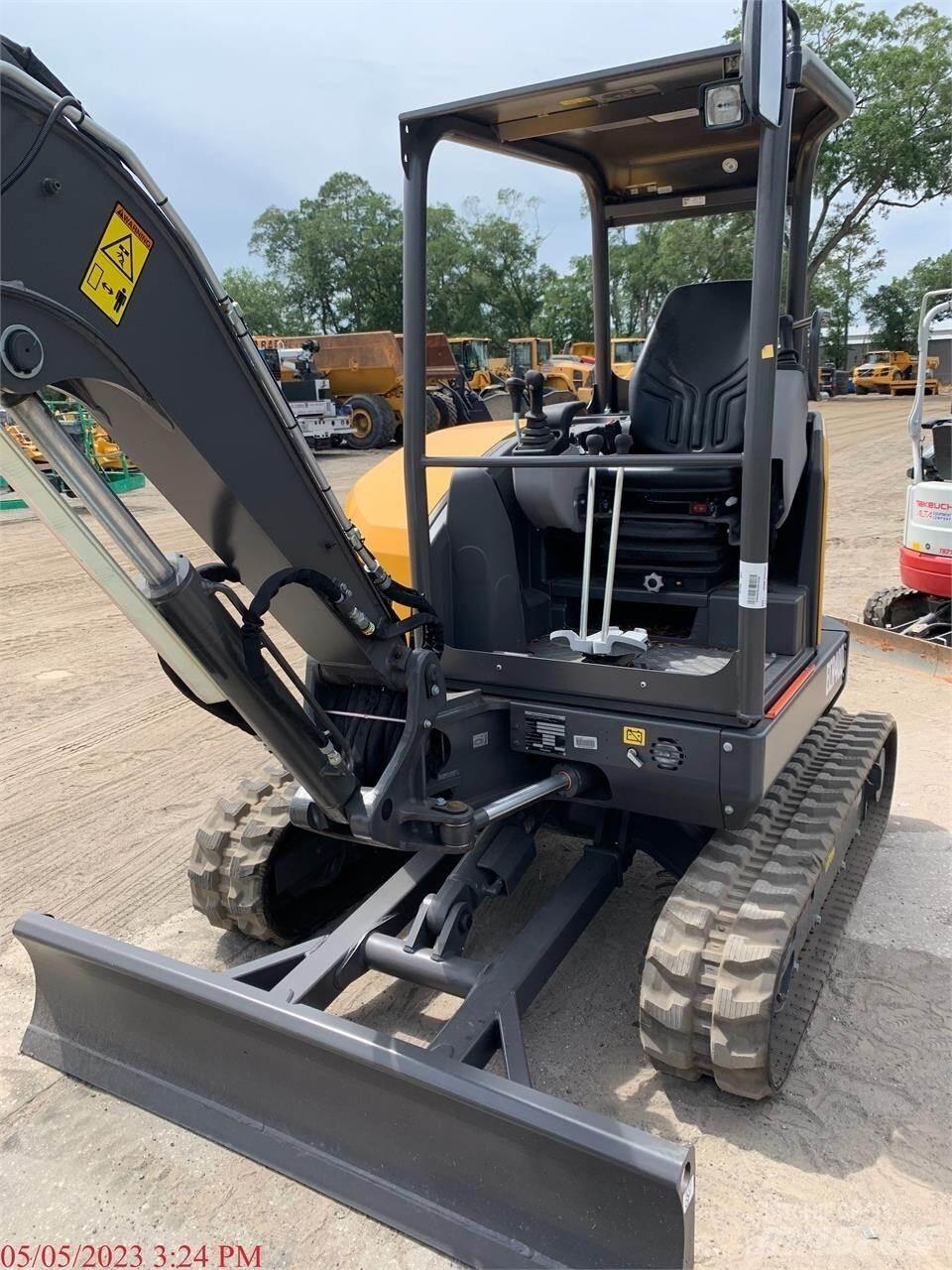 Volvo ECR40D Mini ekskavatörler, 7 tona dek
