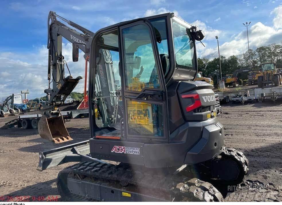 Volvo ECR50F Mini ekskavatörler, 7 tona dek