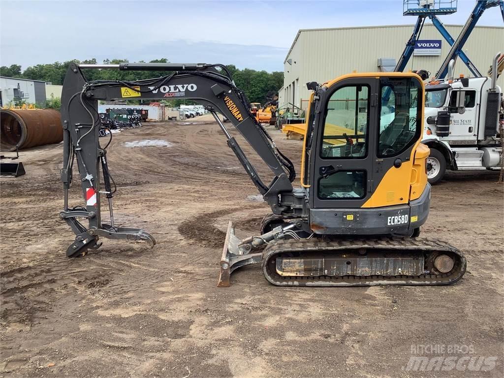 Volvo ECR58D Paletli ekskavatörler