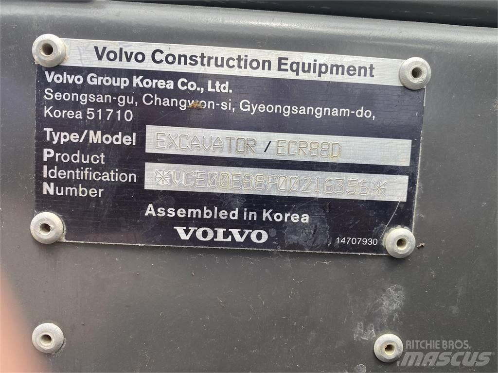 Volvo ECR88D Paletli ekskavatörler