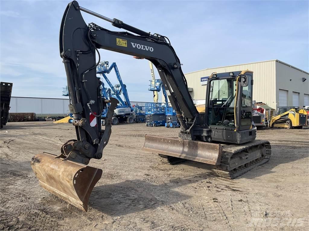 Volvo ECR88D Paletli ekskavatörler