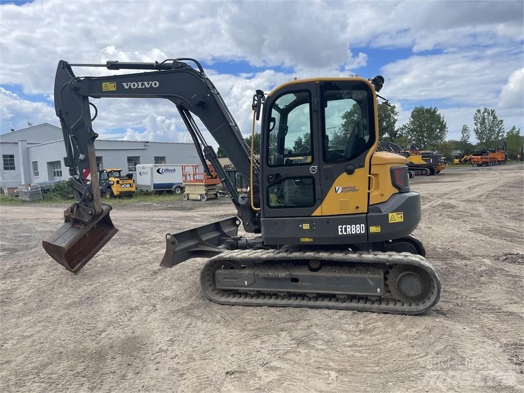 Volvo ECR88D Paletli ekskavatörler