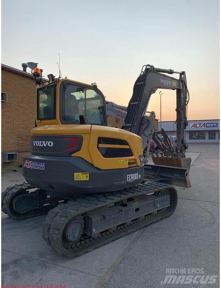 Volvo ECR88D Paletli ekskavatörler
