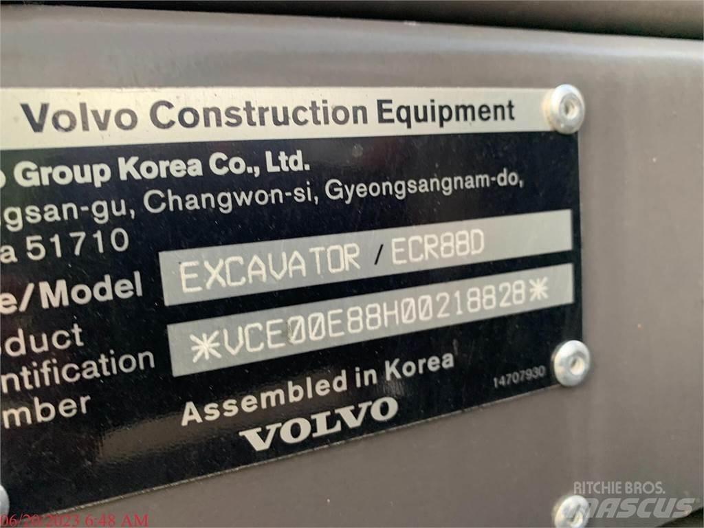 Volvo ECR88D Paletli ekskavatörler