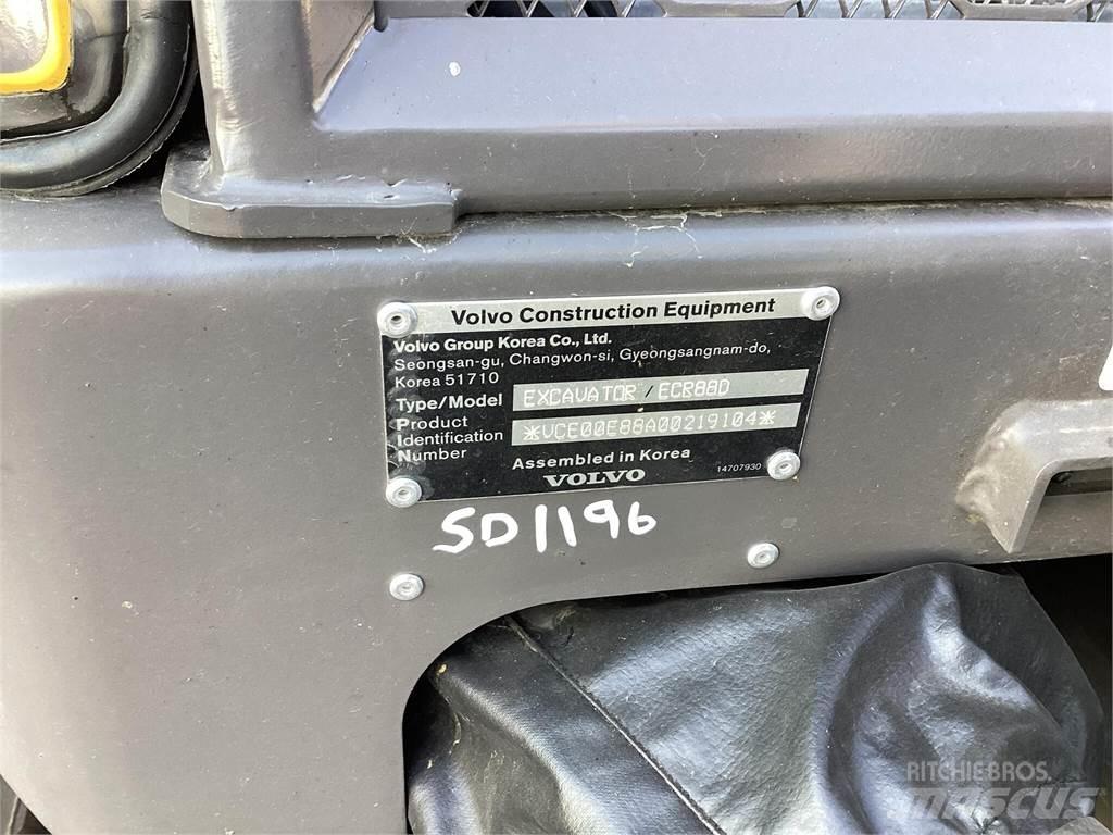 Volvo ECR88D Paletli ekskavatörler