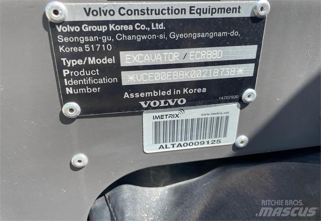 Volvo ECR88D Paletli ekskavatörler