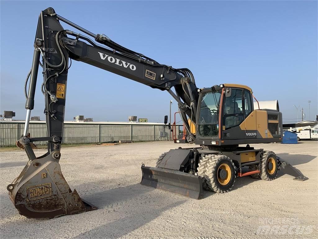Volvo EW180E Lastik tekerli ekskavatörler