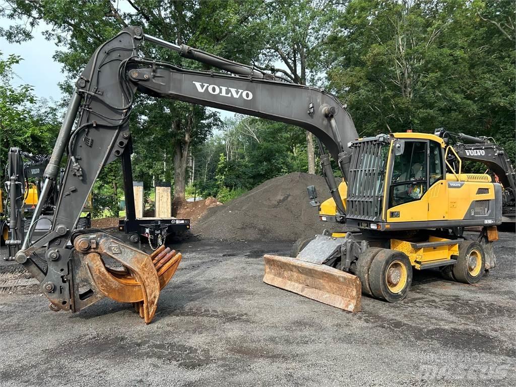 Volvo EW210D Lastik tekerli ekskavatörler