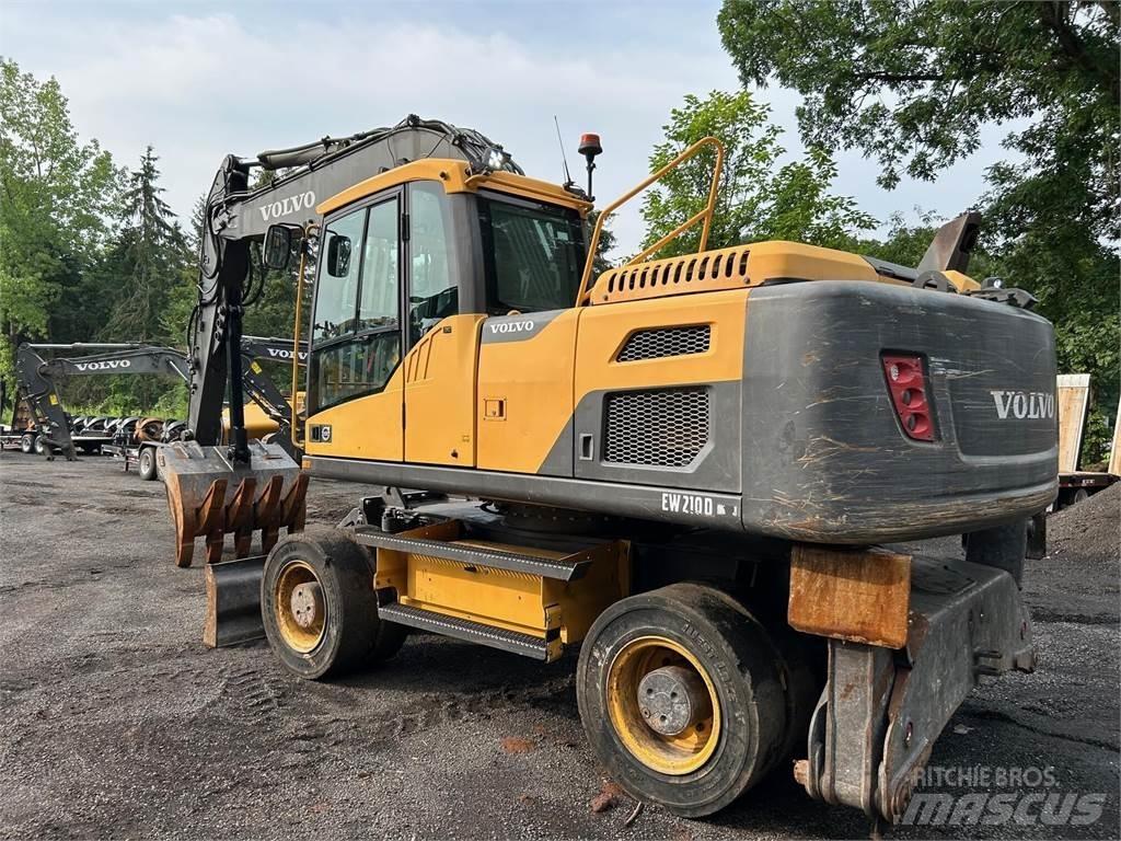 Volvo EW210D Lastik tekerli ekskavatörler