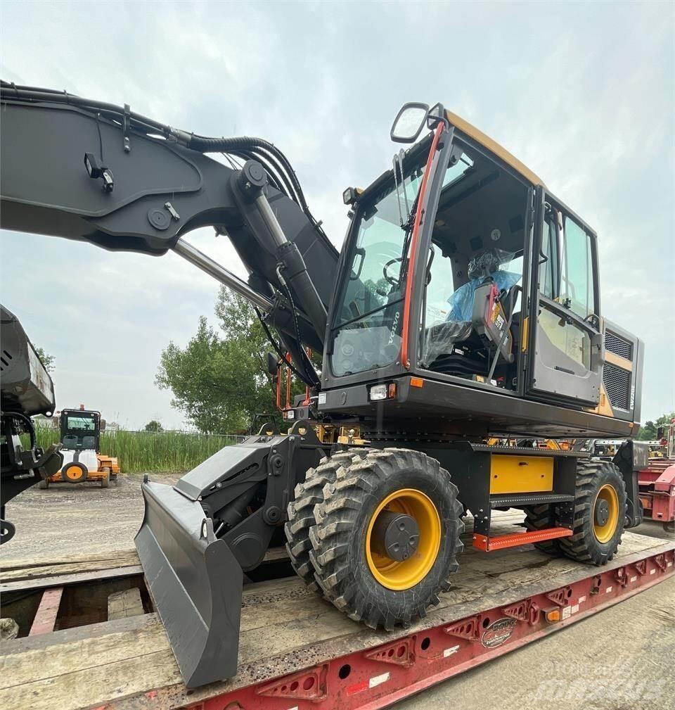 Volvo EW220E Lastik tekerli ekskavatörler