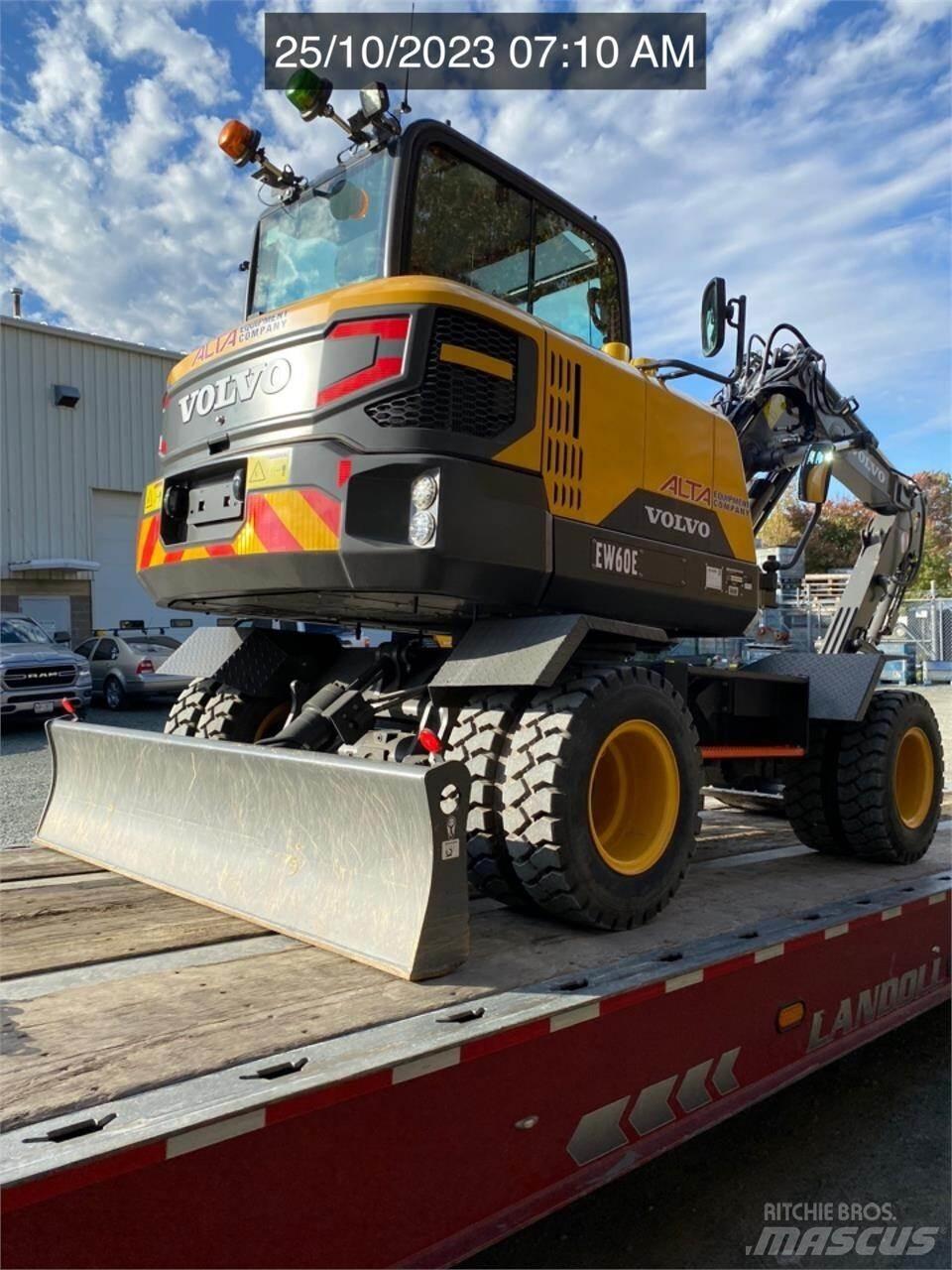 Volvo EW60E Lastik tekerli ekskavatörler