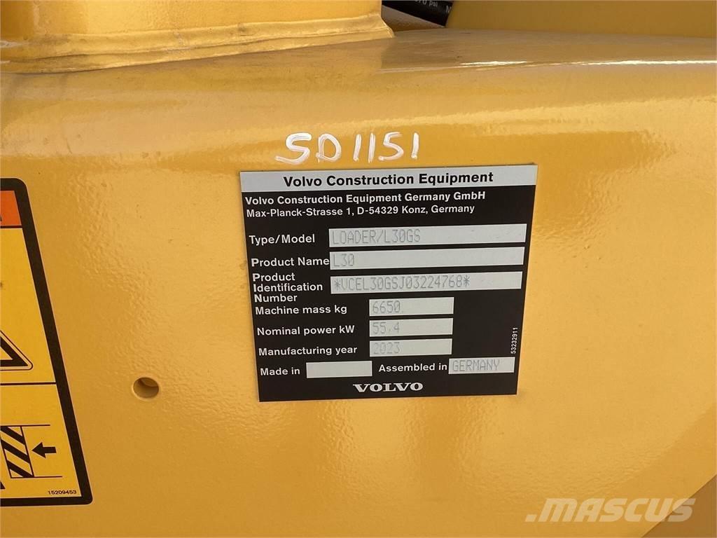 Volvo L30GS Tekerlekli yükleyiciler