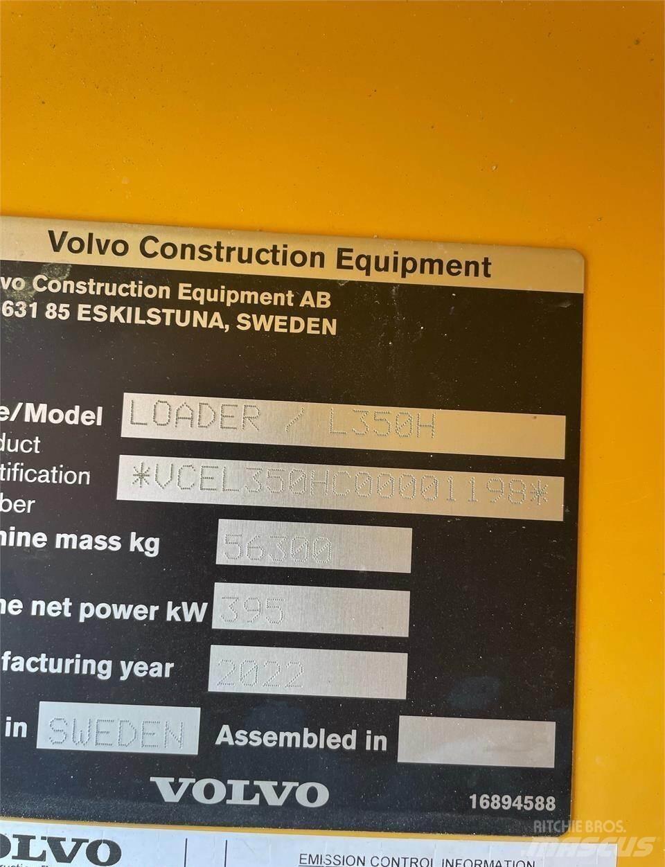 Volvo L350H Tekerlekli yükleyiciler