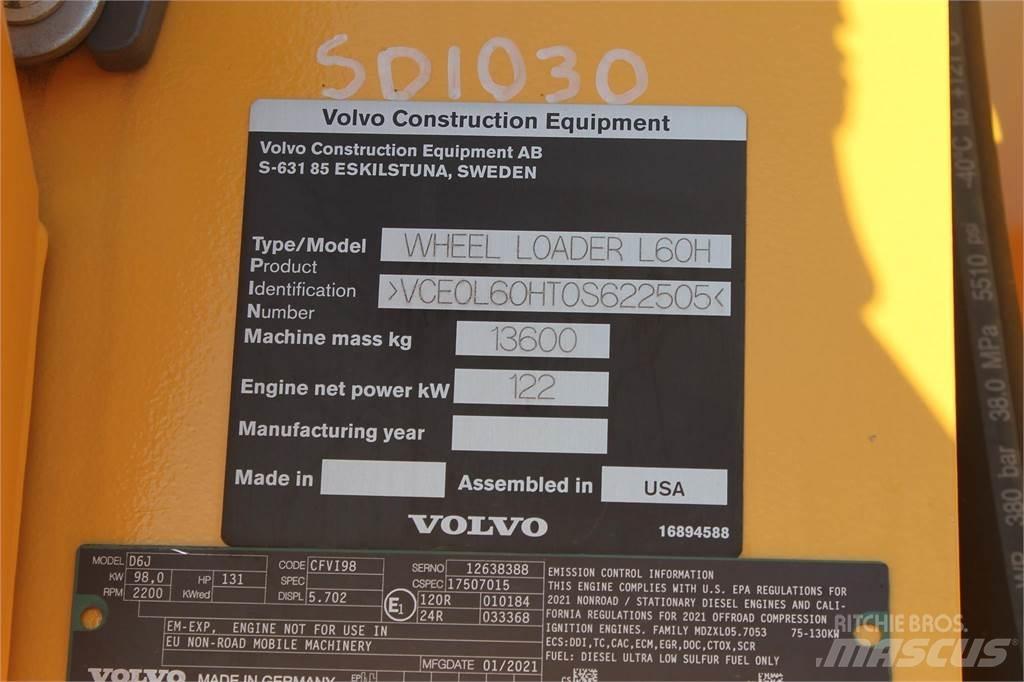 Volvo L60H Tekerlekli yükleyiciler