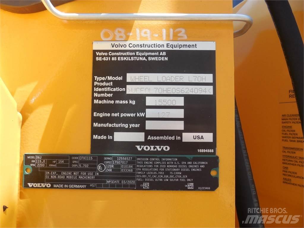 Volvo L70H Tekerlekli yükleyiciler