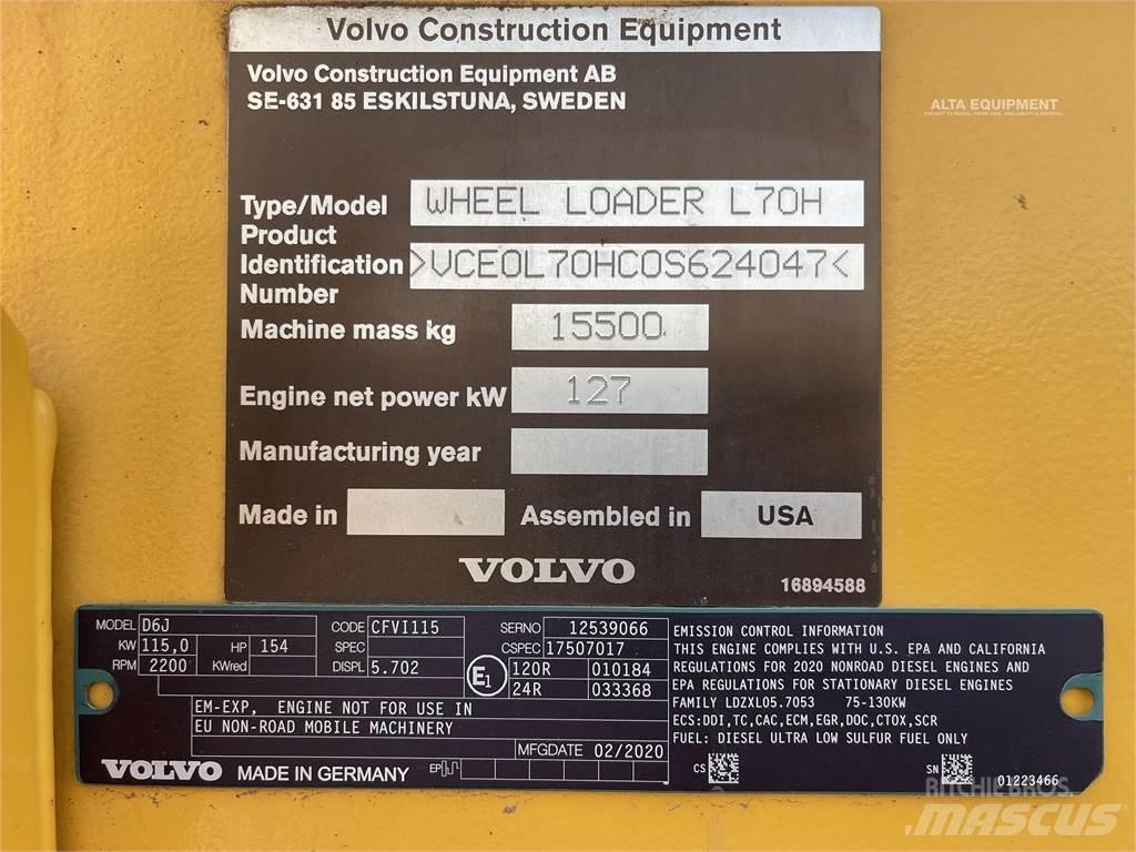 Volvo L70H Tekerlekli yükleyiciler