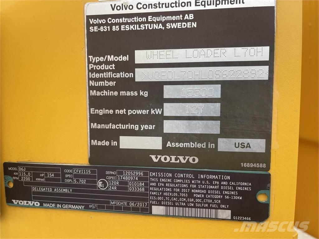 Volvo L70H Tekerlekli yükleyiciler