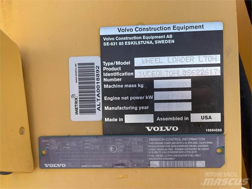 Volvo L70H Tekerlekli yükleyiciler
