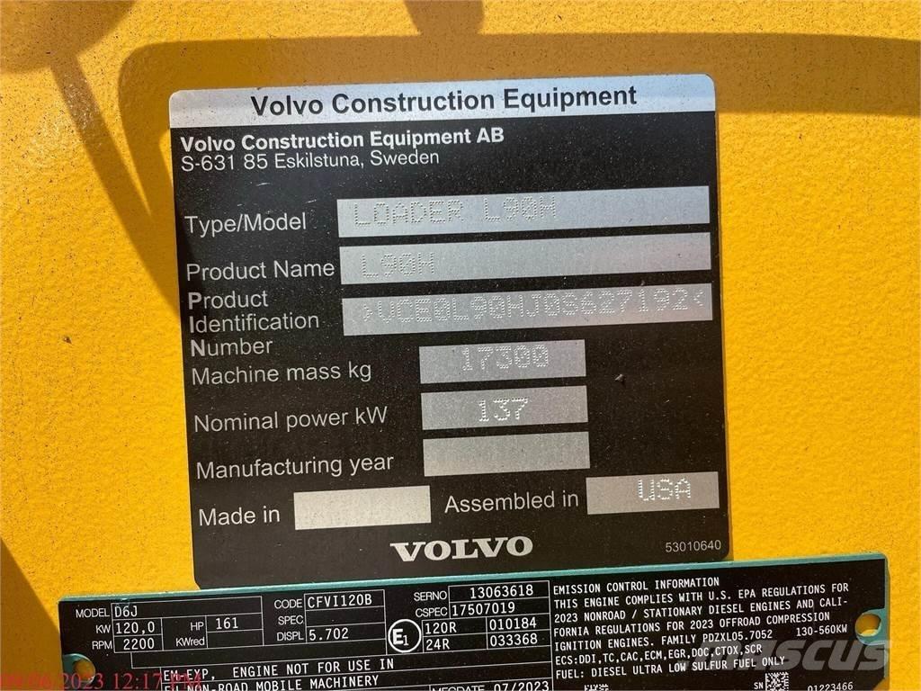 Volvo L90H Tekerlekli yükleyiciler