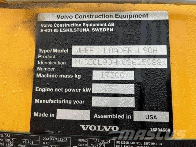 Volvo L90H Tekerlekli yükleyiciler