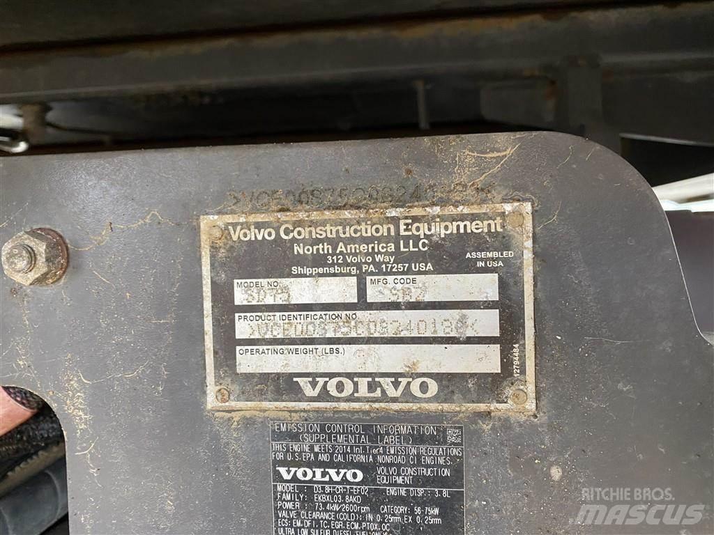 Volvo SD75B Çift tamburlu silindirler
