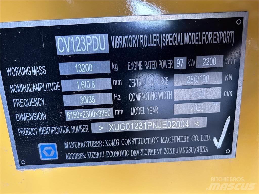 XCMG CV123PDU Çift tamburlu silindirler