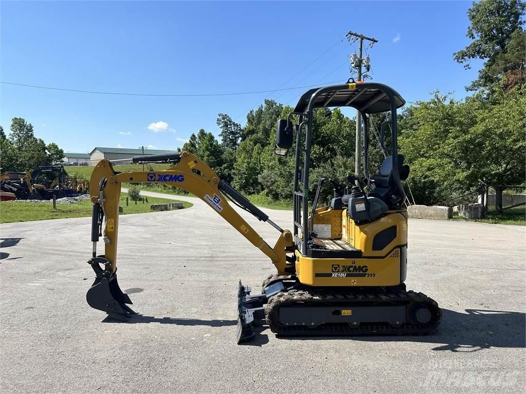 XCMG XE18U Mini ekskavatörler, 7 tona dek