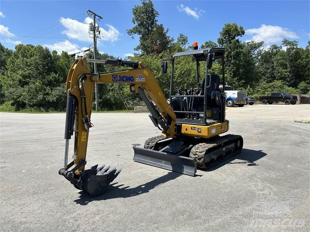 XCMG XE27U Mini ekskavatörler, 7 tona dek