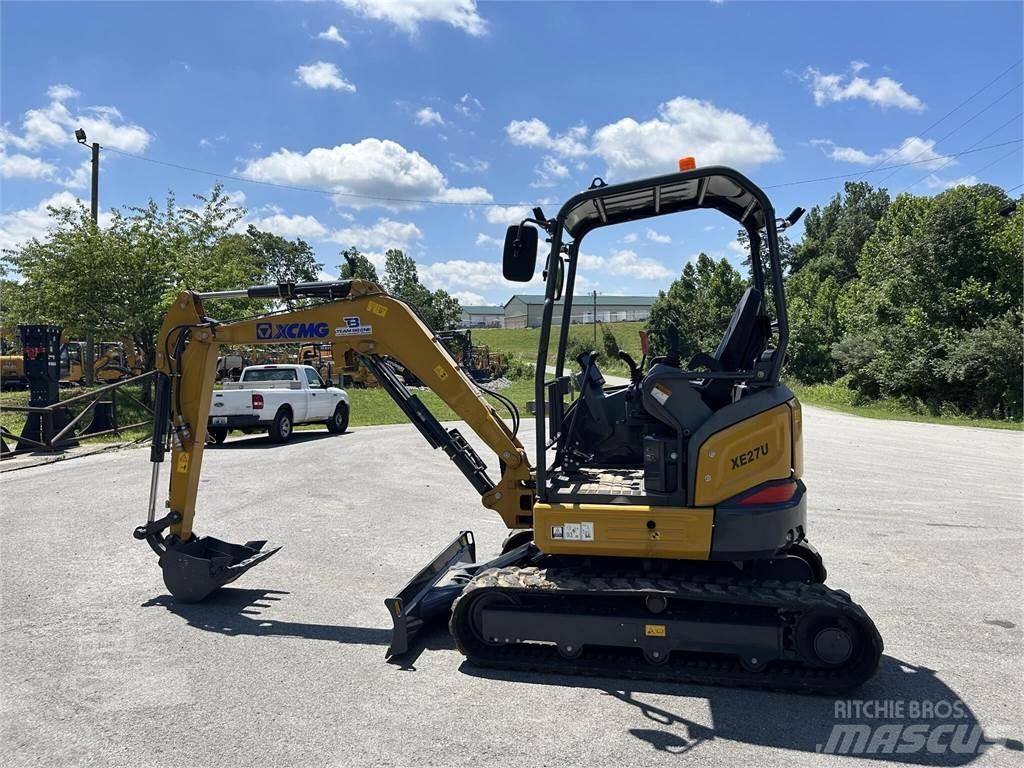 XCMG XE27U Mini ekskavatörler, 7 tona dek