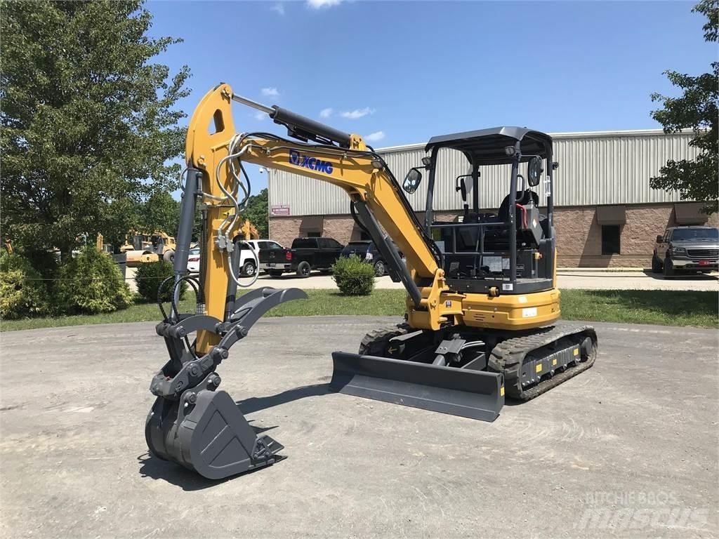 XCMG XE35U Mini ekskavatörler, 7 tona dek