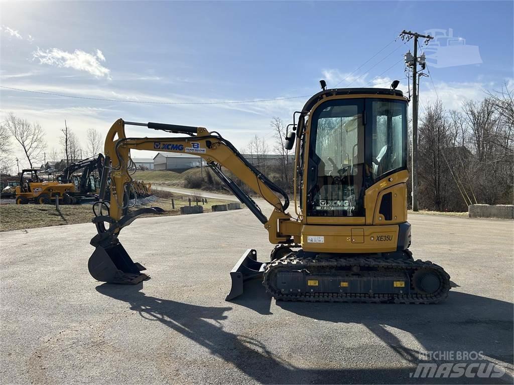 XCMG XE35U Mini ekskavatörler, 7 tona dek