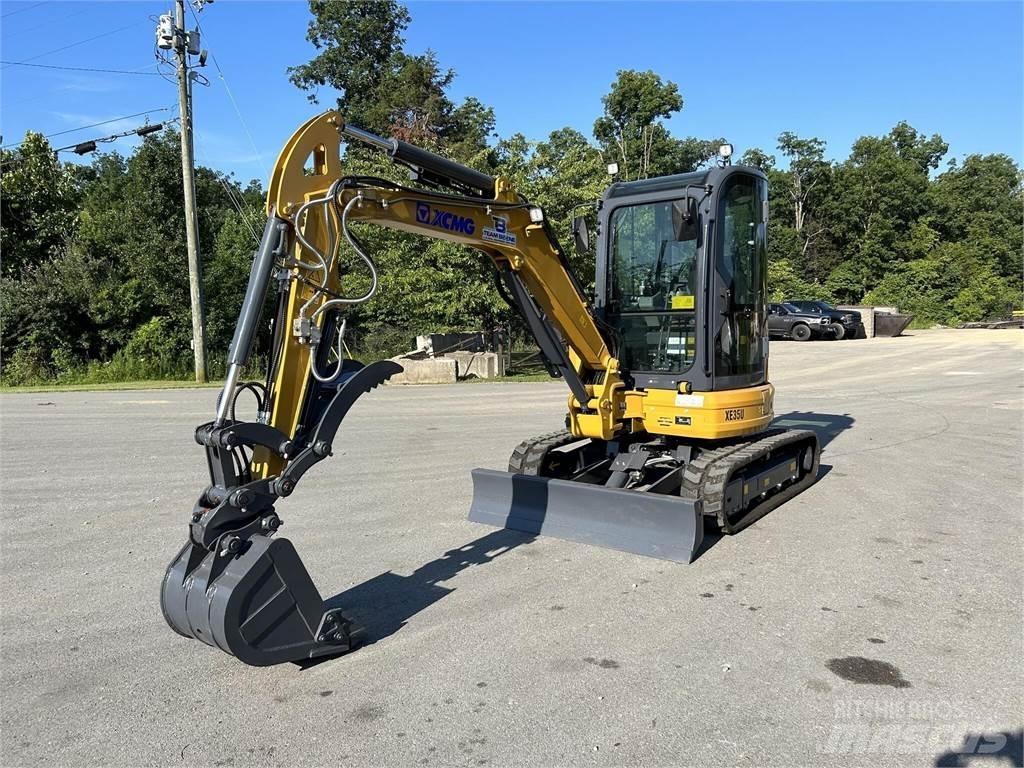 XCMG XE35U Mini ekskavatörler, 7 tona dek