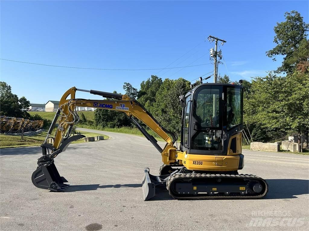 XCMG XE35U Mini ekskavatörler, 7 tona dek