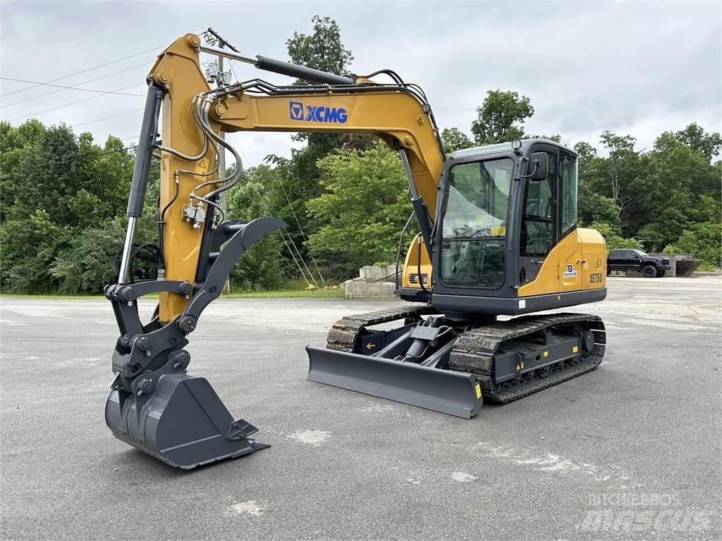 XCMG XE75U Paletli ekskavatörler