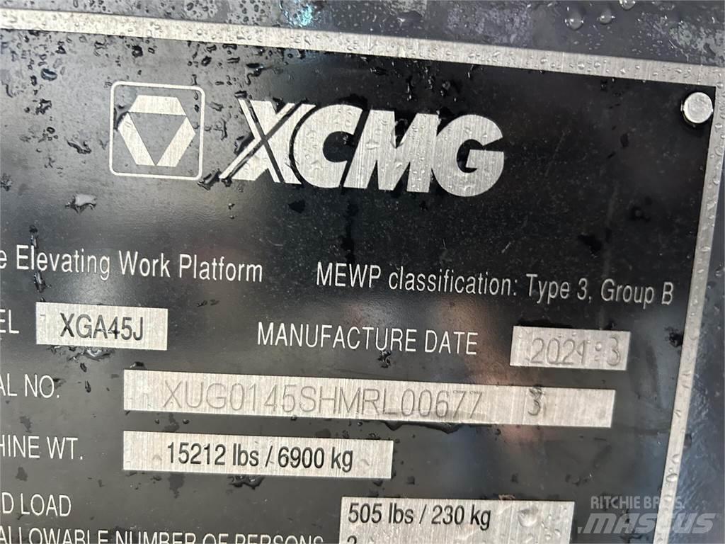 XCMG XGA45J Körüklü personel platformları