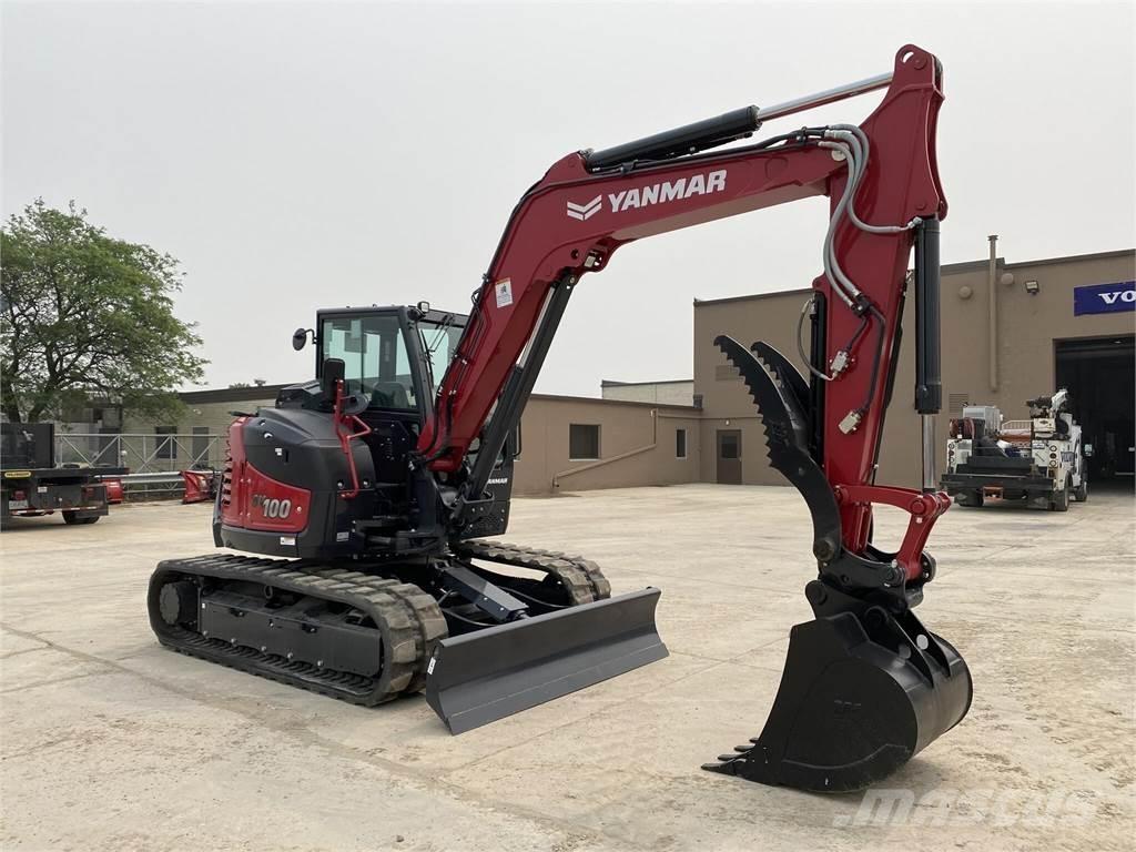 Yanmar SV100-2A Paletli ekskavatörler