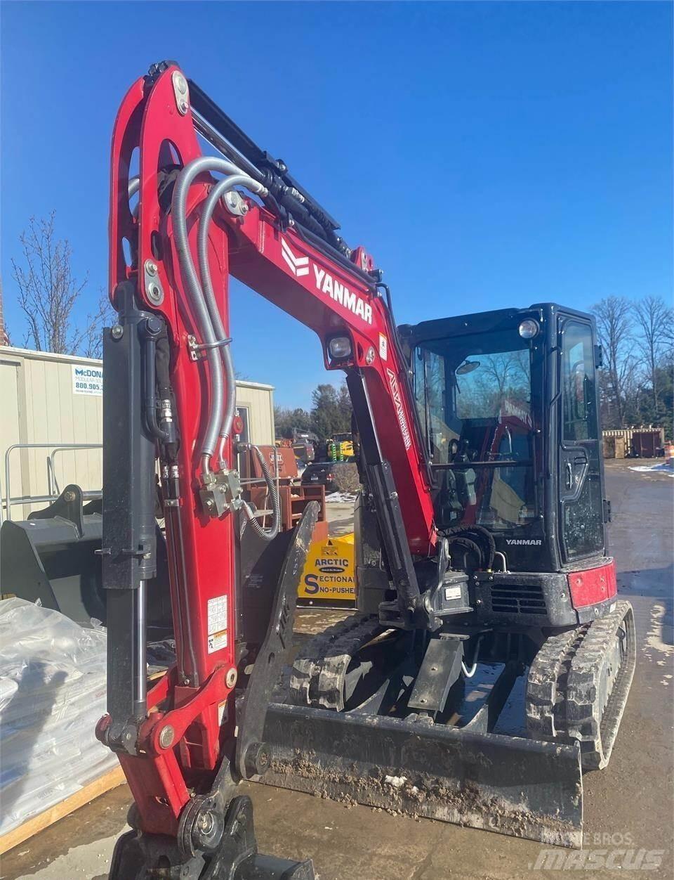 Yanmar SV40 Mini ekskavatörler, 7 tona dek