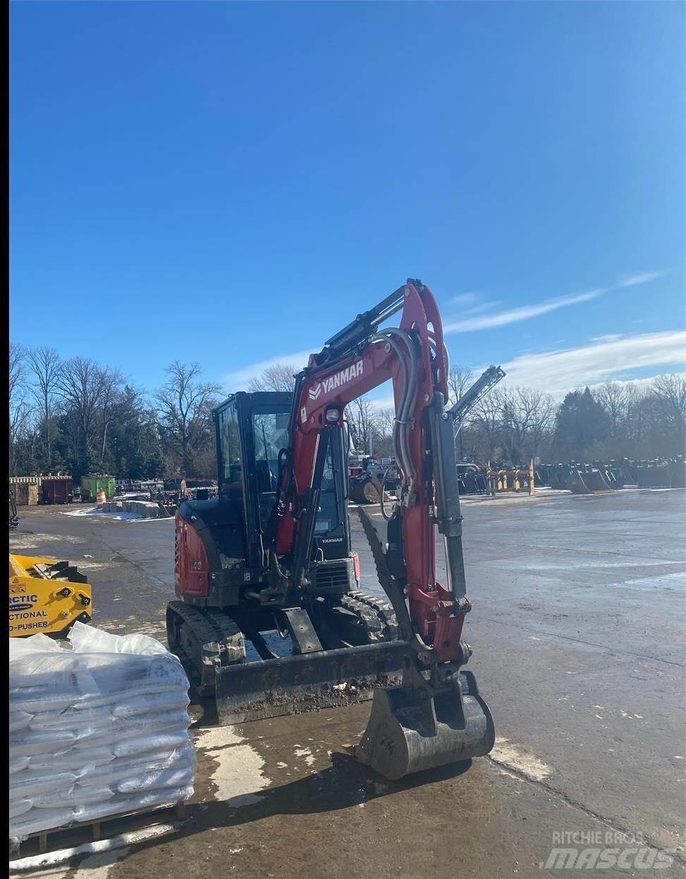 Yanmar SV40 Mini ekskavatörler, 7 tona dek