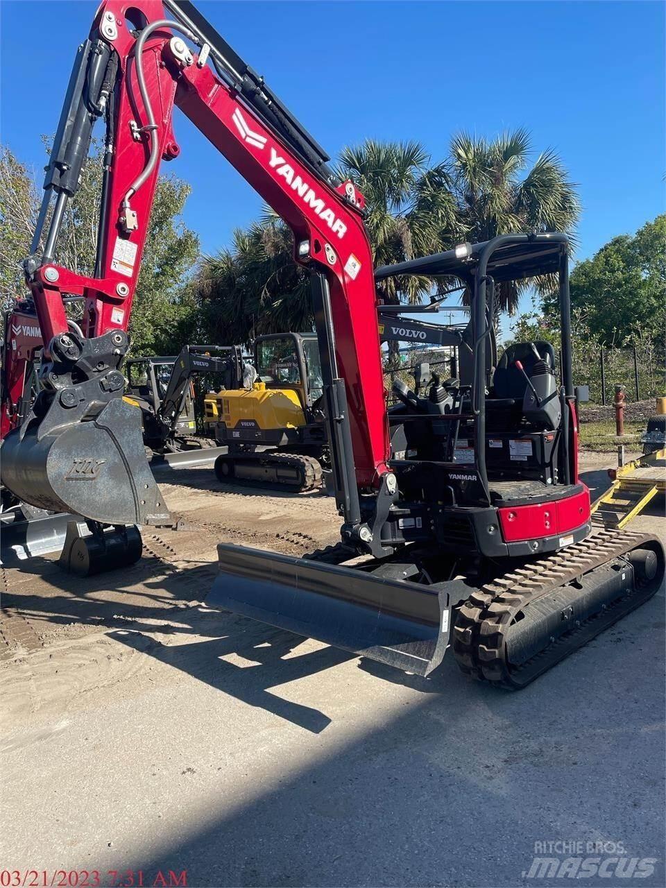 Yanmar VIO35-6A Mini ekskavatörler, 7 tona dek