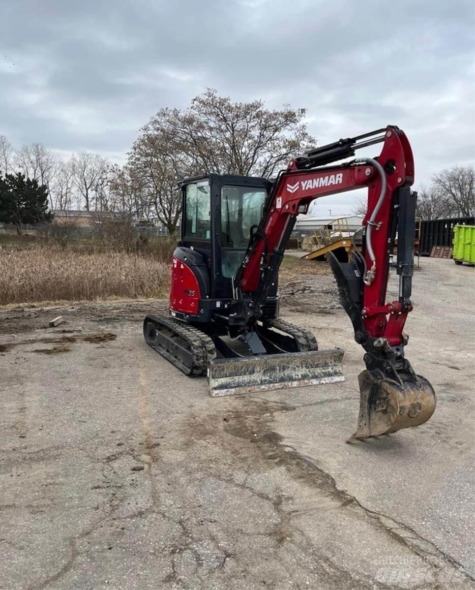 Yanmar VIO35-6A Mini ekskavatörler, 7 tona dek