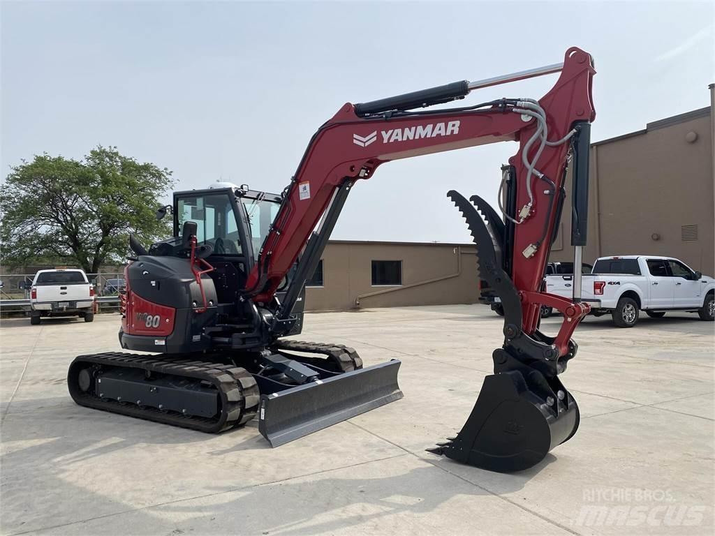 Yanmar VIO80 Paletli ekskavatörler